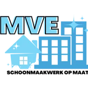 Logo van MVE Schoonmaak op Maat